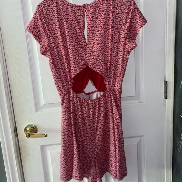 Hollister Red Romper - Picture 2 of 2
